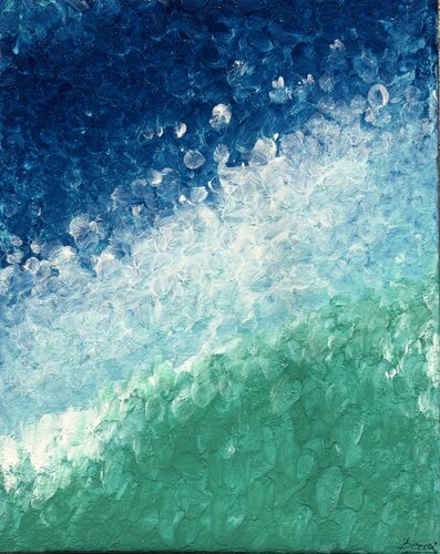 Frammenti d’Oceano di Valeria Pianese, Pittura in vendita su Singulart