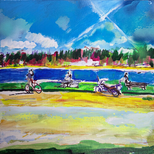 Am Rißbachstollen de Martin Thomas, Pintura a la venta en Singulart