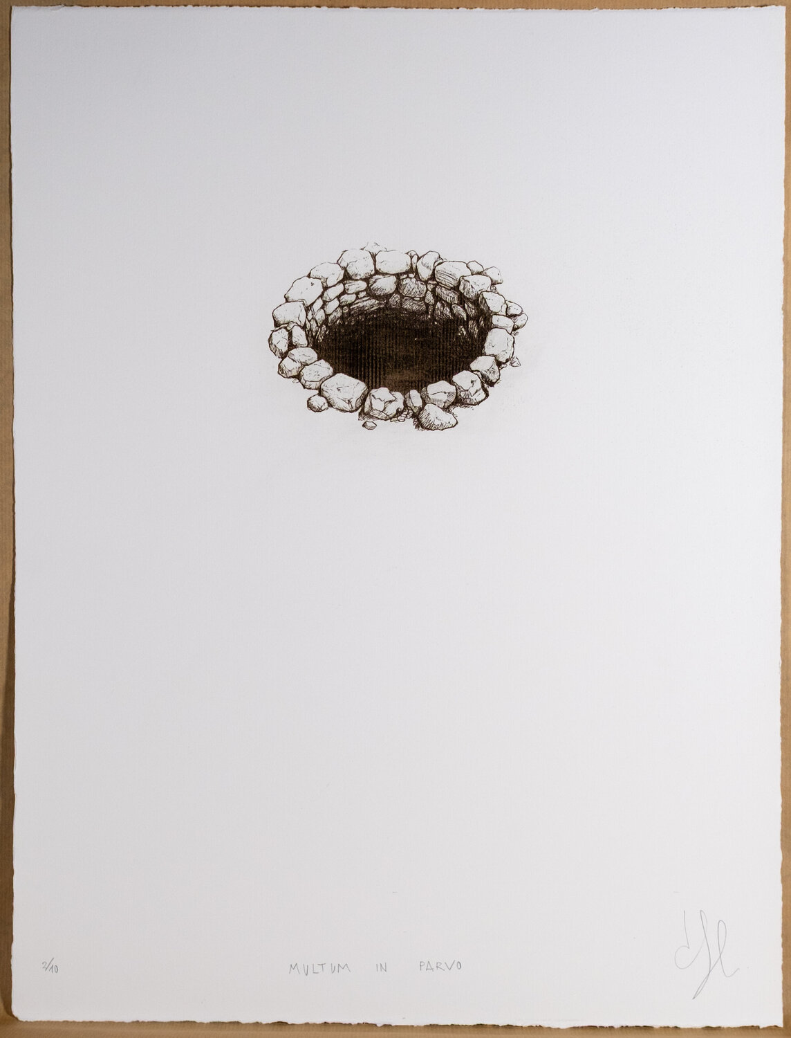 MULTUM IN PARVO I Jorge Fernández de Soto Werk auf Papier zu verkaufen