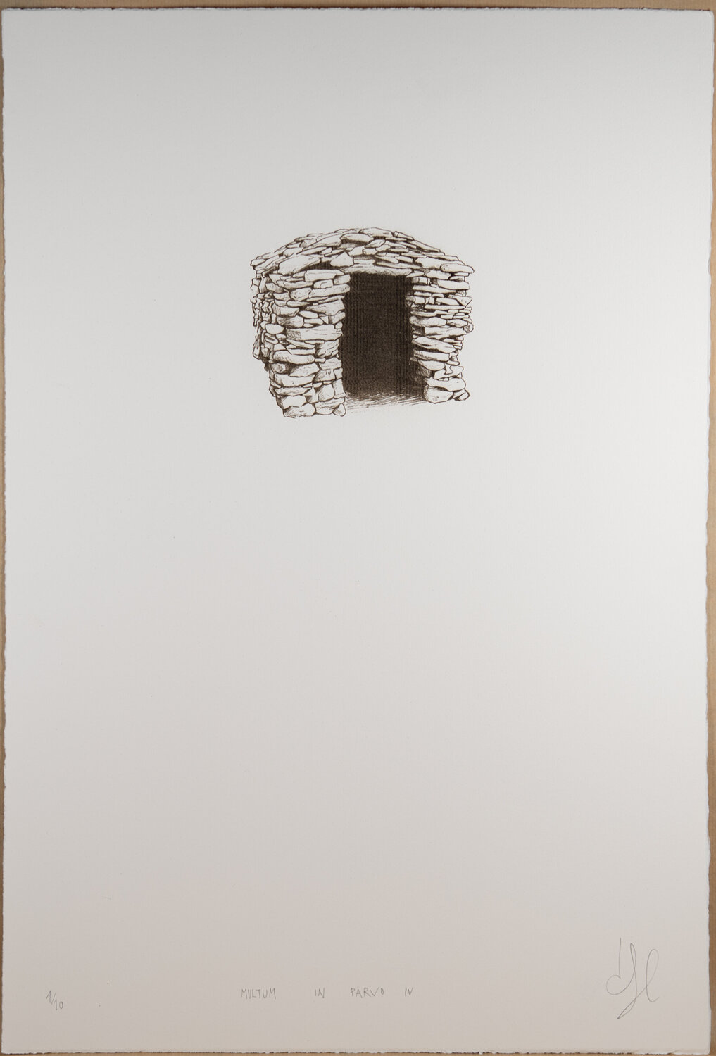 MULTUM IN PARVO IV Jorge Fernández de Soto Werk auf Papier zu verkaufen