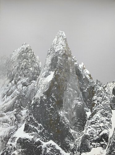 Jour blanc sur les Drus by Patrick Egger, Painting for Sale on Singulart