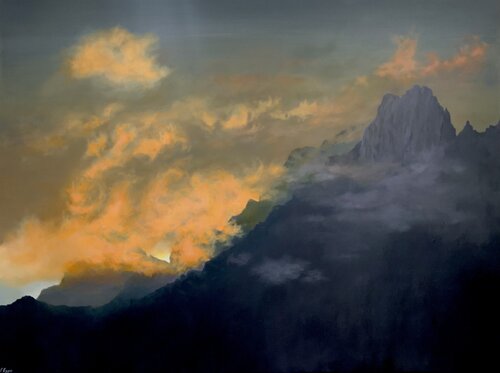 Embrasement by Patrick Egger, Painting for Sale on Singulart