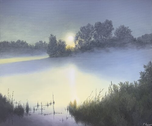 Embruns et lumière by Patrick Egger, Painting for Sale on Singulart