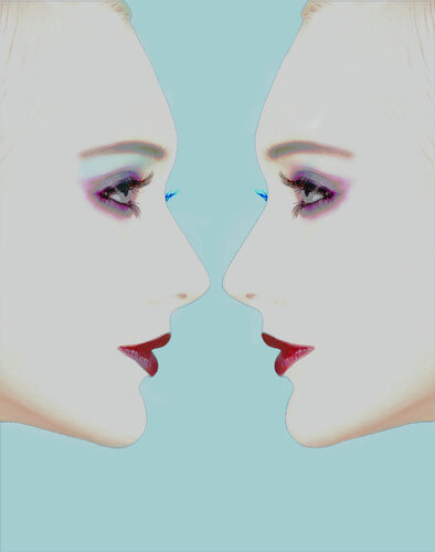 Sveta a Deux Azure by Christopher Micaud, Photography for Sale on Singulart