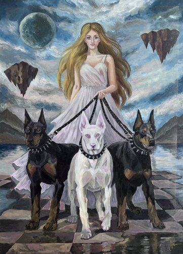 “Guardians Within” by Maria Shtypuliak, Painting for Sale on Singulart