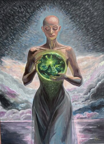 Inner Universe par Maria Shtypuliak, Peinture en vente sur Singulart