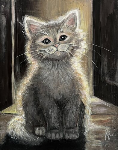 Mommy, I am home by M. Shtypuliak, 絵画 for Sale on Singulart