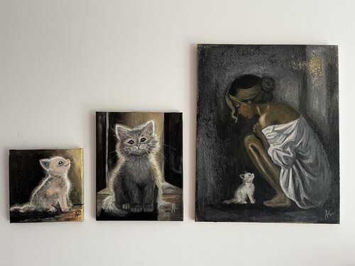 Series Anatomy of Tenderness (3 parts) by M. Shtypuliak, 絵画 for Sale on Singulart