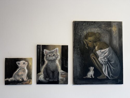 Series Anatomy of Tenderness (3 parts) de M. Shtypuliak, Pintura a la venta en Singulart