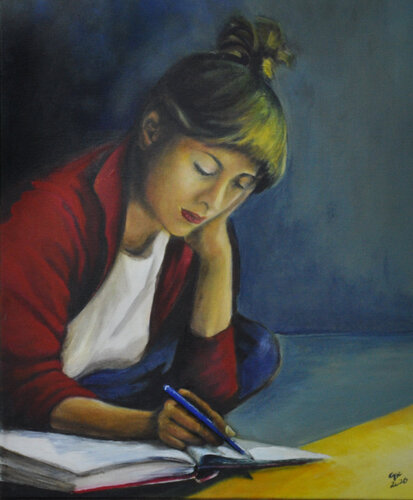 Giulia by Gabriele Riedel, Painting for Sale on Singulart