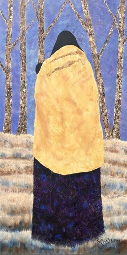 BRIGHT WINTER DAY de JEANNE ROREX BRIDGES, Pintura a la venta en Singulart
