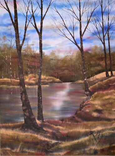 TURNBACK CREEK de JEANNE ROREX BRIDGES, Pintura a la venta en Singulart