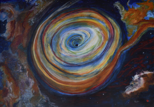 L'Infini van Patrick Kessler, Schilderij te koop op Singulart