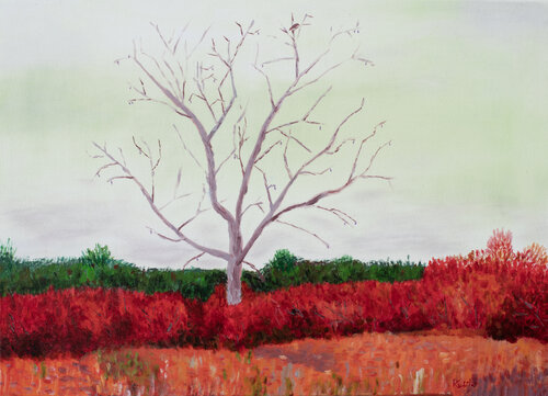 Le Solitaire by Patrick Kessler, Painting for Sale on Singulart