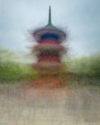 Tokyo Pagoda by Kuki Bastos, Photography for Sale on Singulart