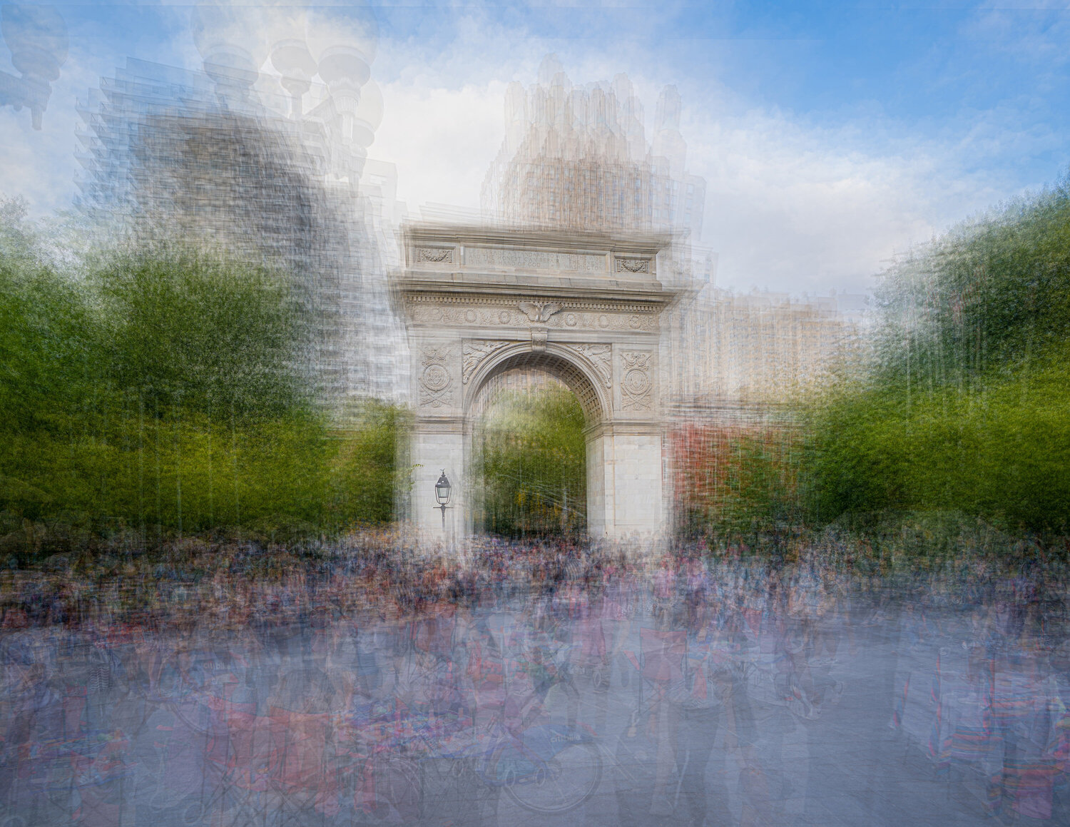 Washington Square Park Kuki Bastos Fotografie te koop