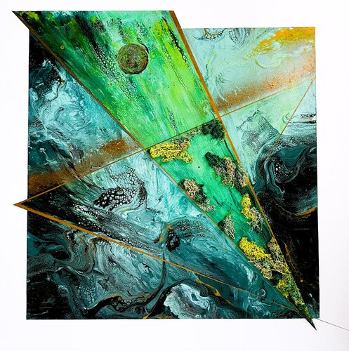 Convergenze organiche by Ezio Procacci, その他のミディアム for Sale on Singulart