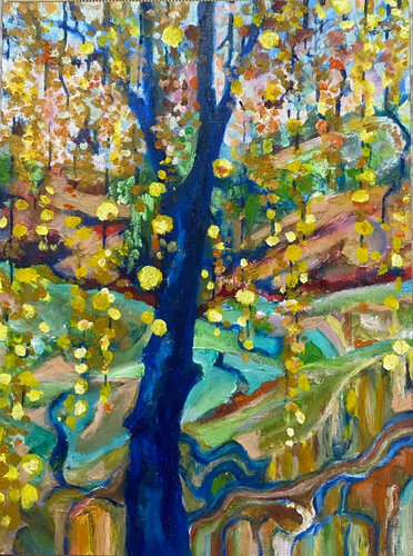Spring Valley di Dakshayani Lingamoorthy, Pittura in vendita su Singulart