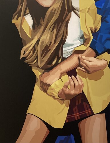 As quoi tu joues ? de Veronique Colin, Pintura a la venta en Singulart