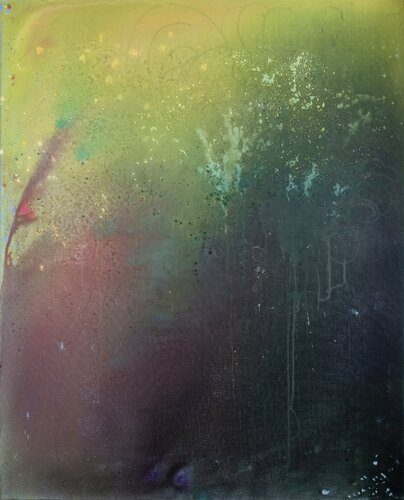 Made for Giraffes No.2 van Michael Ploederl, Schilderij te koop op Singulart