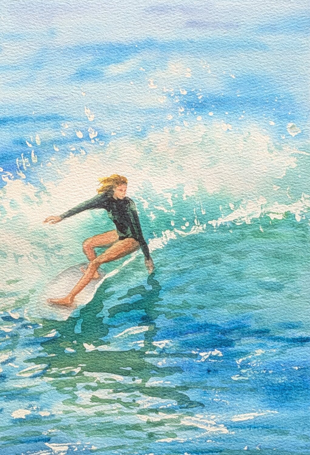 Flow with the waves Fatemeh Kazemeyni