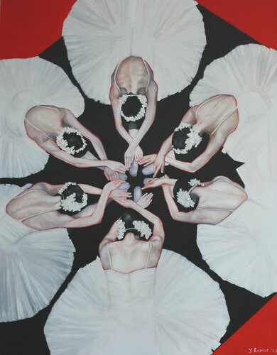 Frozen Waltz by Yana Raynus, Painting for Sale on Singulart