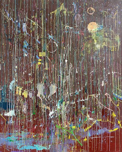 Celestial Allegory di Cristina Jardanovsky, Pittura in vendita su Singulart