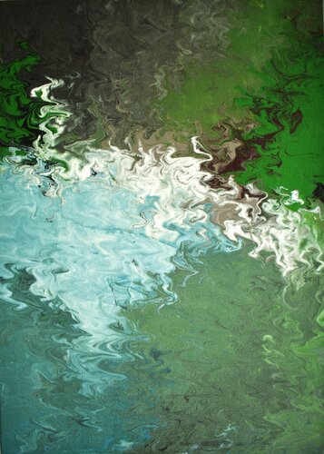 Water Reflections von Cristina Jardanovsky, Malerei kaufen auf Singulart