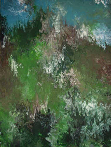 Mountain von Cristina Jardanovsky, Malerei kaufen auf Singulart