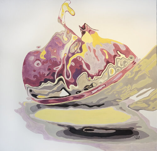 Feigen in Schale by Margit Schick, Painting for Sale on Singulart
