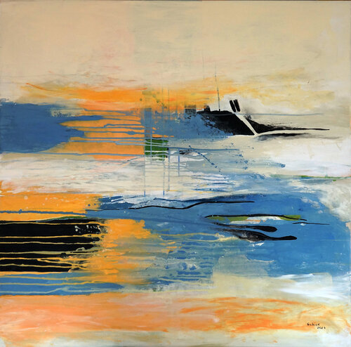 Im Rausch der Geschwindigkeit de Margit Schick, Pintura a la venta en Singulart