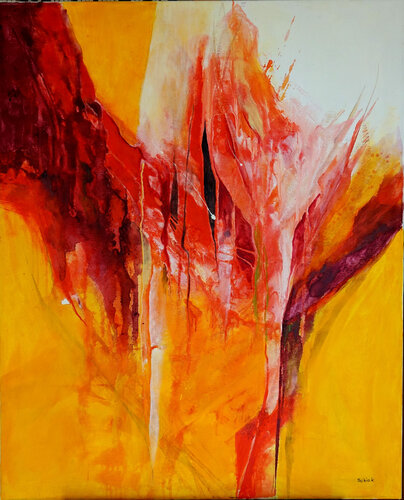 durchlässig de Margit Schick, Pintura a la venta en Singulart