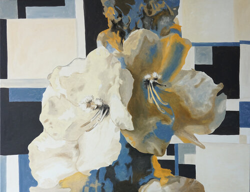 Königskerze by Margit Schick, 회화 for Sale on Singulart