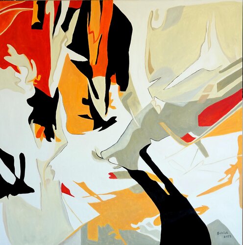 Das Nähzimmer by Margit Schick, 회화 for Sale on Singulart