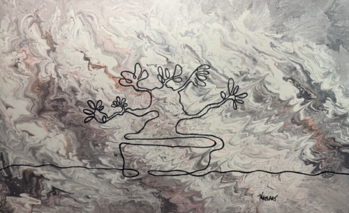 Equilibrium by Lydia Watson aka Watsart™, Watsart LLC, Painting for Sale on Singulart