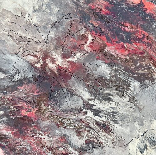 Eruption of Grace by Lydia Watson aka Watsart™, Watsart LLC, Painting for Sale on Singulart