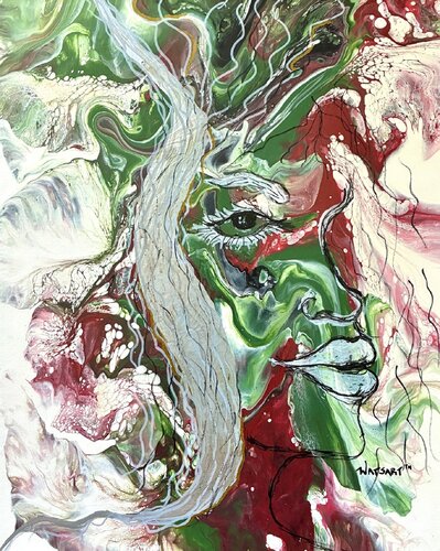 Many Within One by Lydia Watson aka Watsart™, Watsart LLC, Painting for Sale on Singulart
