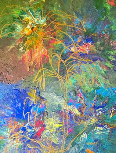 Mystic Garden van Lydia Watson (Watsart™), Schilderij te koop op Singulart