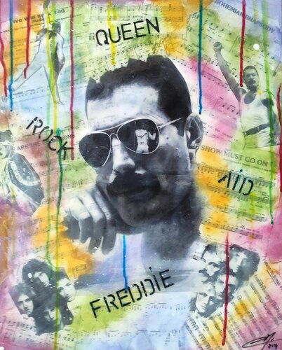FREDDIE de jean michel guilbert, Otros medios a la venta en Singulart