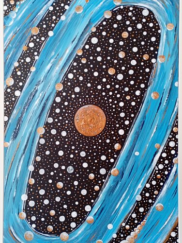 DANZA COSMICA N.2 ( COSMIC DANCE N.2 ) von Andrea Micalizzi, Malerei kaufen auf Singulart