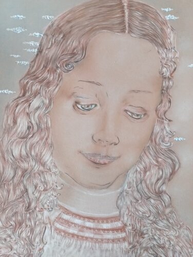 RITRATTO DI GIOVINETTA par Andrea Micalizzi, Peinture en vente sur Singulart