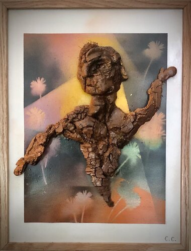 Un troll van claude Crousier, Werk op papier te koop op Singulart