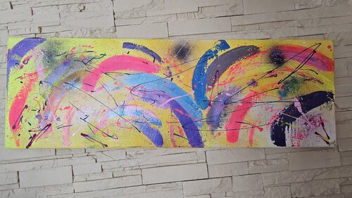 yellow II von Ariane Fischer, Malerei kaufen auf Singulart