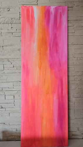 pink orange di Ariane Fischer, Pittura in vendita su Singulart