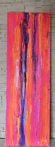 pink lila van Ariane Fischer, Schilderij te koop op Singulart