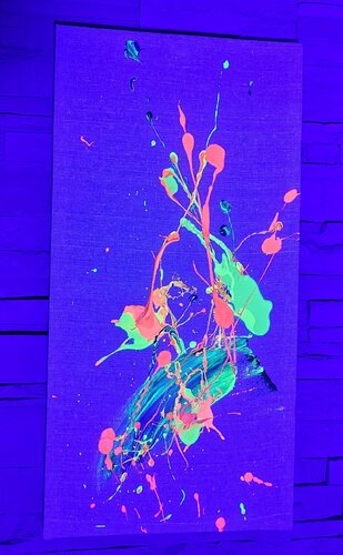 pink & gree van Ariane Fischer, Schilderij te koop op Singulart
