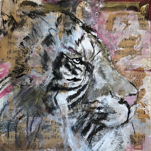 Alla breve van Doris Happ, Schilderij te koop op Singulart