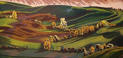 Rolling Hills #44 by Leo Joseph, Painting for Sale on Singulart