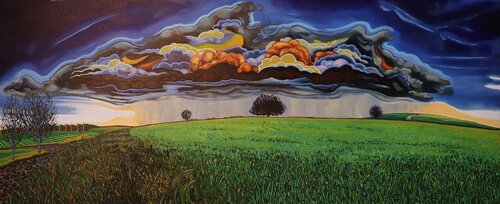 Rolling Hills #41 by Leo Joseph, Painting for Sale on Singulart