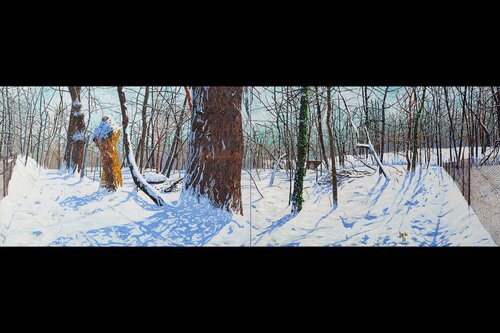 Prknovka in Winter par Leo Joseph, Peinture en vente sur Singulart
